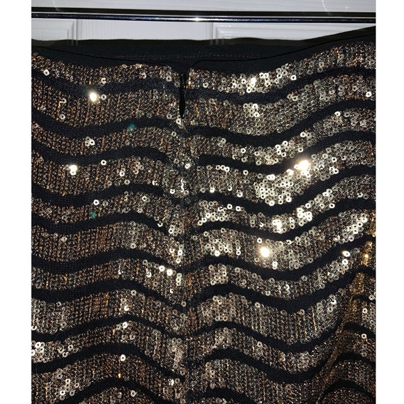 H:ours Gemma Mini Skirt in Gold NWT - Picture 10 of 12